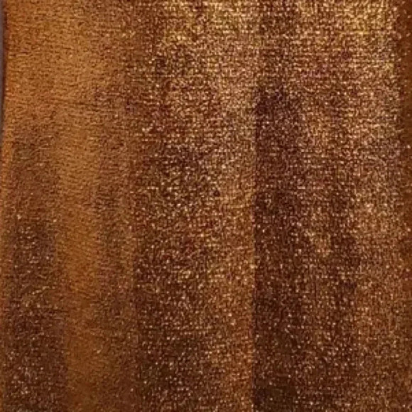 LuLaRoe Metallic Bronze Shimmer Debbie Dress Elegant Collection Line Size XXS - Picture 4 of 5